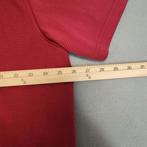 Under Armour Polo Shirt Mens 3XL Red Loose Short Sleeve - Picture 11 of 16